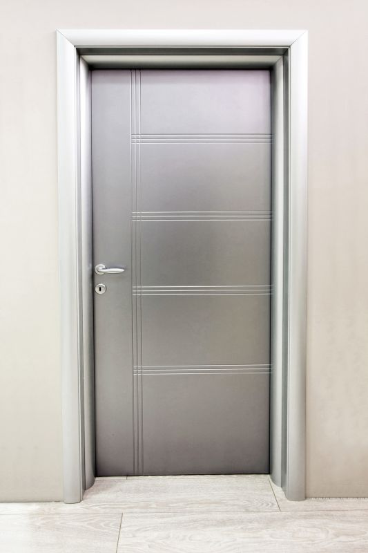 Stainless steel doors require minimal maintenance